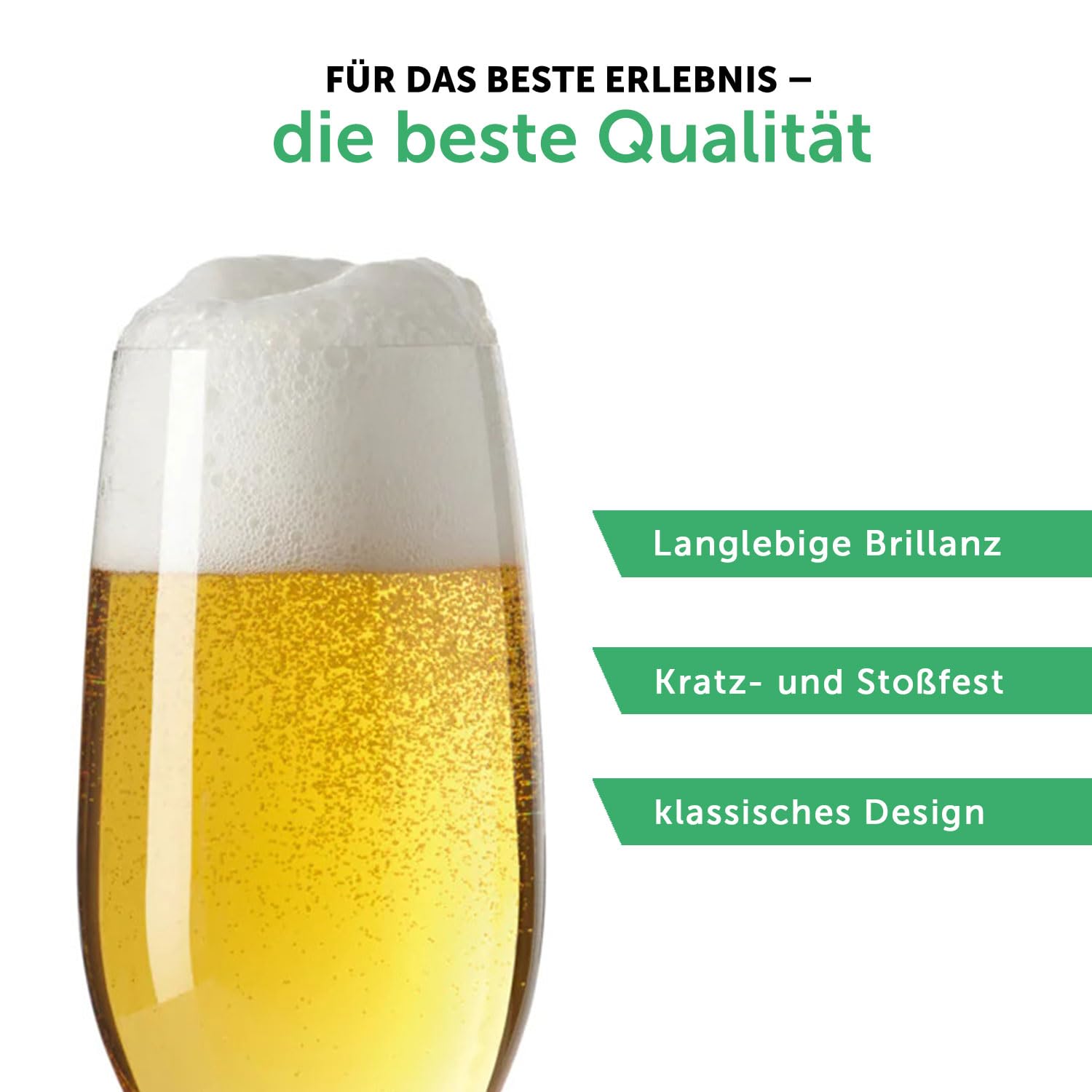 Leonardo Bicchiere Da Birra Tulipano Inciso Personalizzato – 280 Ml, Vetro Teqton Antigraffio, Regalo Per Papà E Uomini