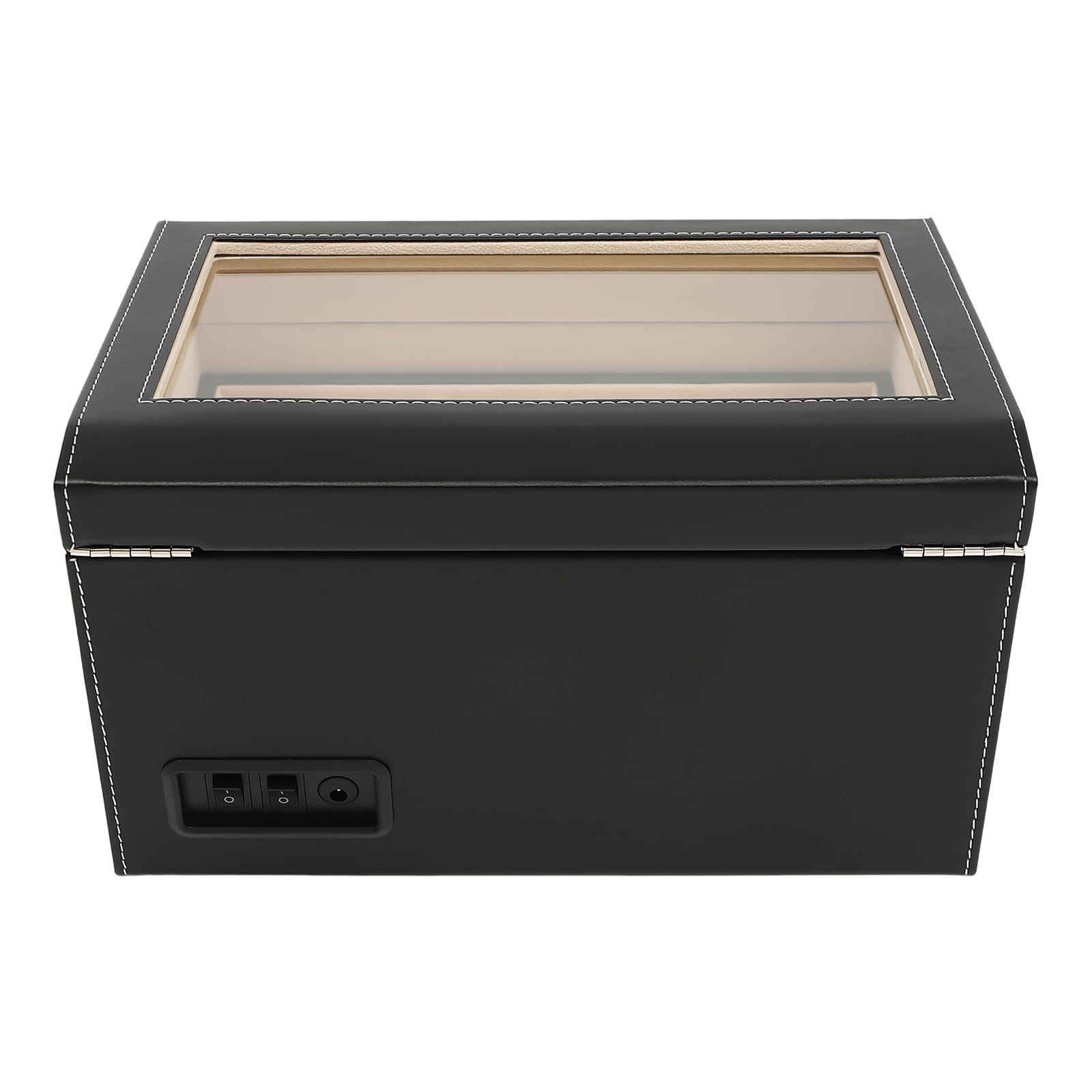 Uhrenbeweger für Automatikuhren 4 Uhren+6 extra Speicherplätze super leisem Luxuriöser Automatik Uhrenbeweger Watch Winder Uhrendreher