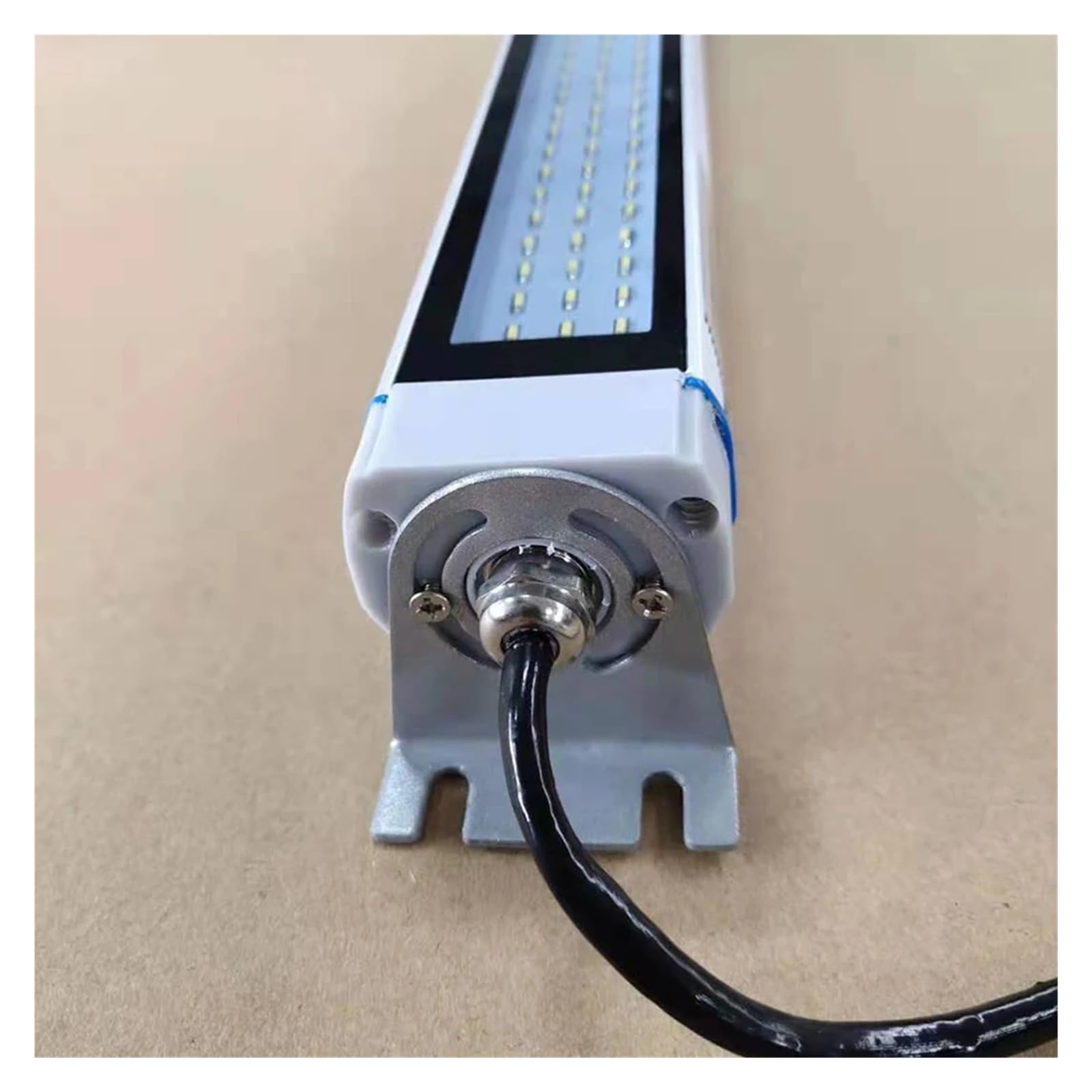 Lampa warsztatowa LED, wodoodporne, przeciwwybuchowe oświetlenie przemysłowe IP65 do tokarek CNC i wiertarek do warsztatu/garażu(40CM 12W 24V)