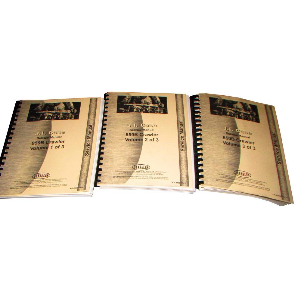 New Case 850B Crawler Service Manual