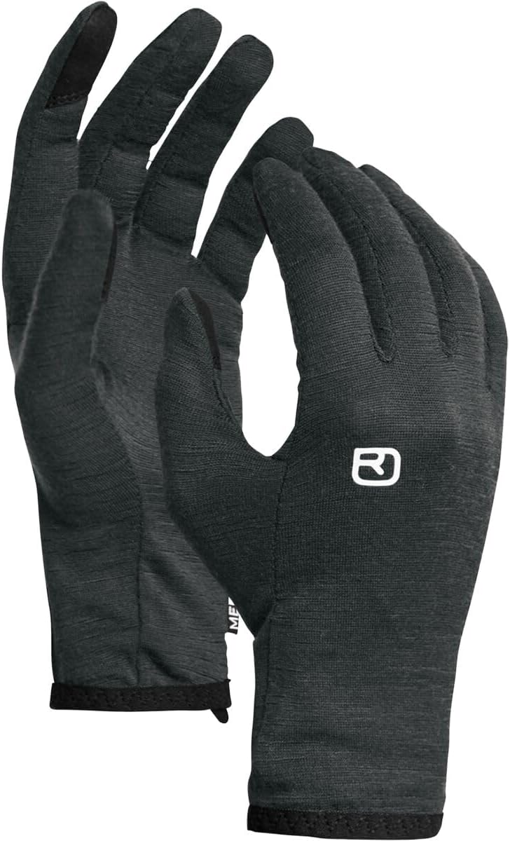 Ortovox, 185 Rock'N'Wool Glove Liner - Women's, Black Raven, M