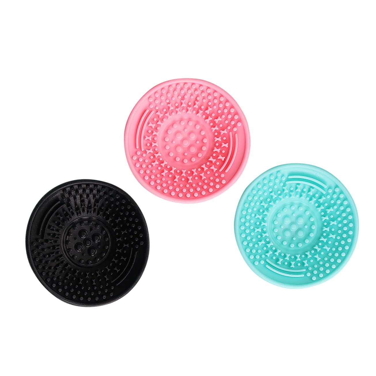 VICASKY Makeup Brush Handheld Washer Creative Rinsing Pad Makeup Brush Washer Cleaning Tool for Beauty