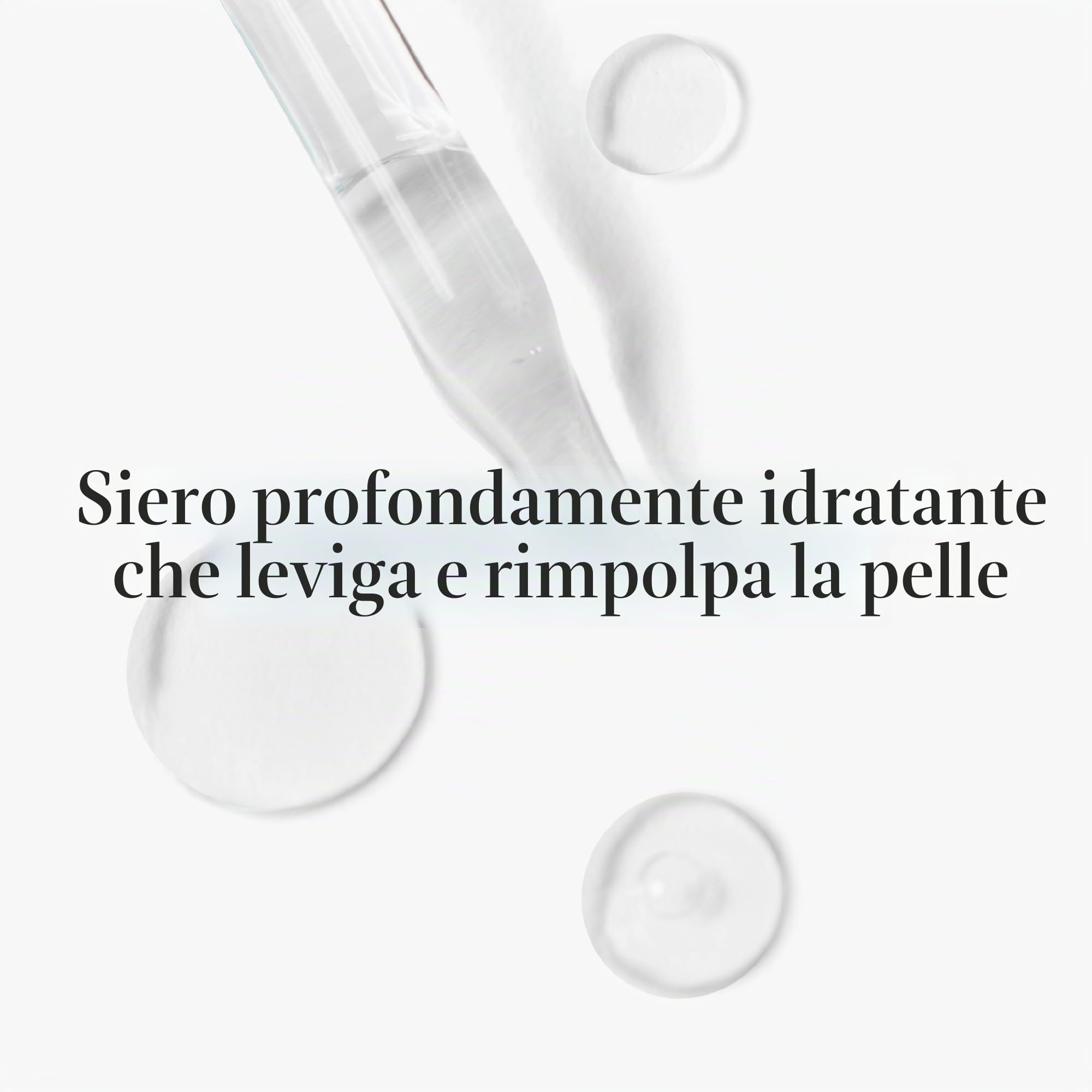 DRMTLGY Siero Senza Ago: trattamento antietà che riduce rughe e linee sottili con niacinamide, acido ialuronico, peptidi e ceramidi. Idrata, rassoda e dona luminosità alla pelle.