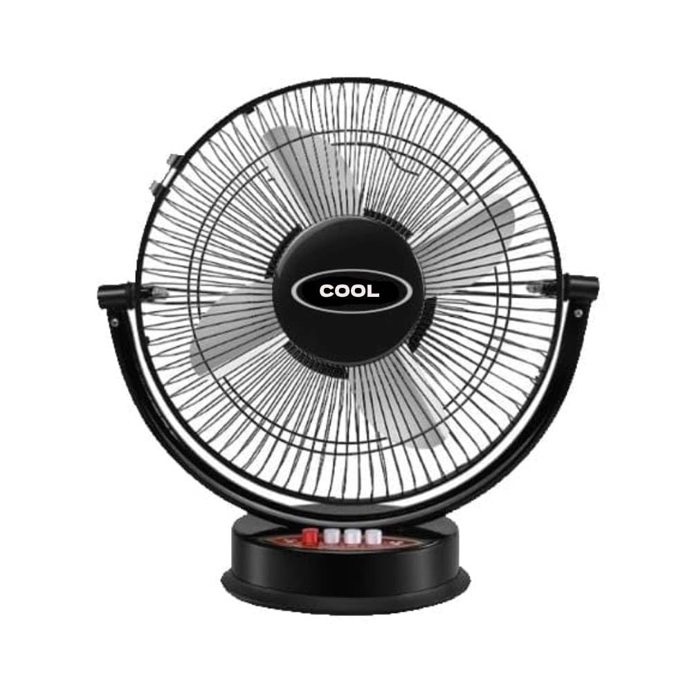ZYNOX 12 Inch (330 mm) Table Fan for Home & Office | Ultra High Speed 3-Blade Portable Desk Fan | High Air Delivery | 3-Speed Control | Powerful Motor | 6-Month Warranty | Random Color-image-46