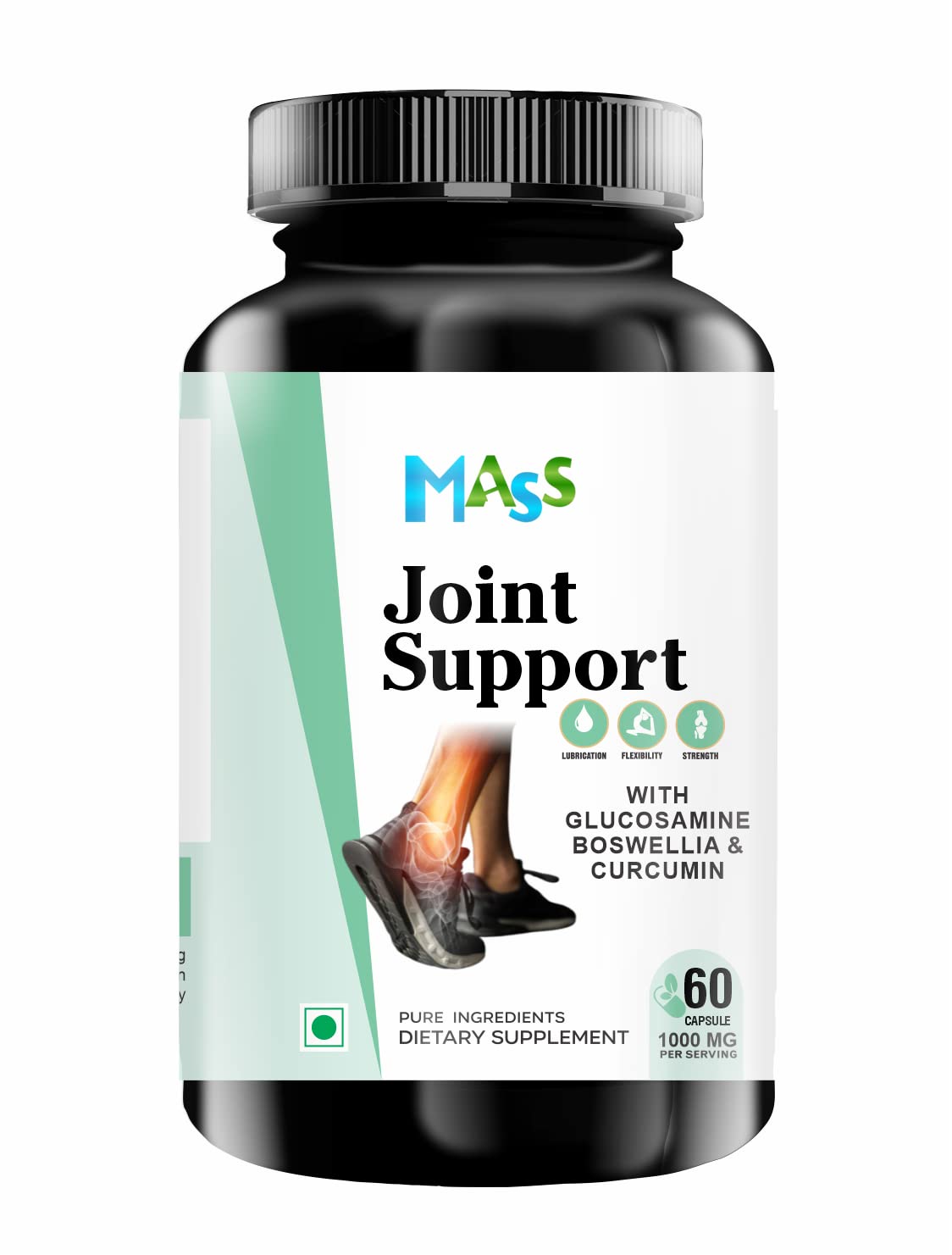 MassAyurvedic Joint Support Supplement. Antioxidant Properties. Helps with Inflammatory Response. Occasional Discomfort Relief for Back, Knees & Hands 60 Capsules
