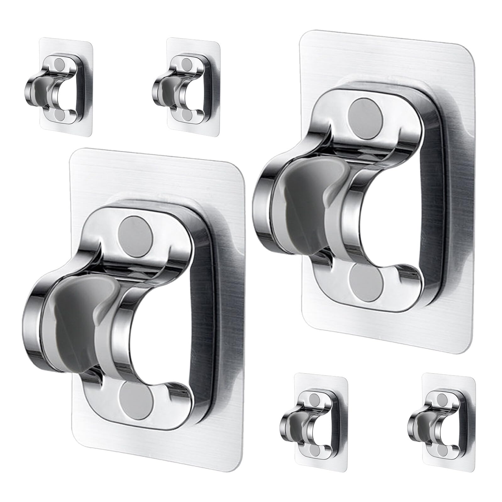 Soporte ducha sin taladro KOMBIUDA regulable para azulejos lisos de baño