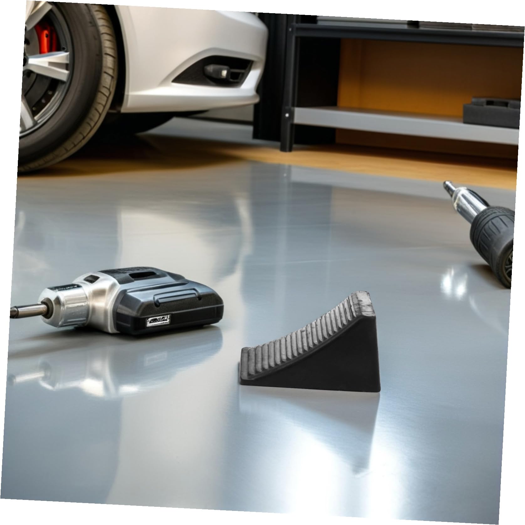 CHILDWEET 2 Stück Gummi Reifenkeile als Wohnmobil Radstabilisatoren für ATV und Wohnmobil rutschfest und Belastbar Anhängerzubehör für Offroad und Reise