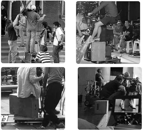 Myoyay Photography Apple Box, Set Of 5 Standard Wooden Apple Boxes With Magnetic Lid Design Multifunctional Wooden Boxes For Supporting Height-Adjusting Photo Studio Film Set And Photography #TOP5