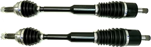 Monster Axles Par trasero para Honda Pioneer 1000 y 1000-5 2016-2021, serie XP, se adapta a una longitud de stock de hasta un kit de elevación de 4