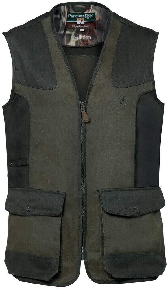 Percussion1215 Shooting Waistcoat Gilet Vest Hunting Reinforced Shoulder New