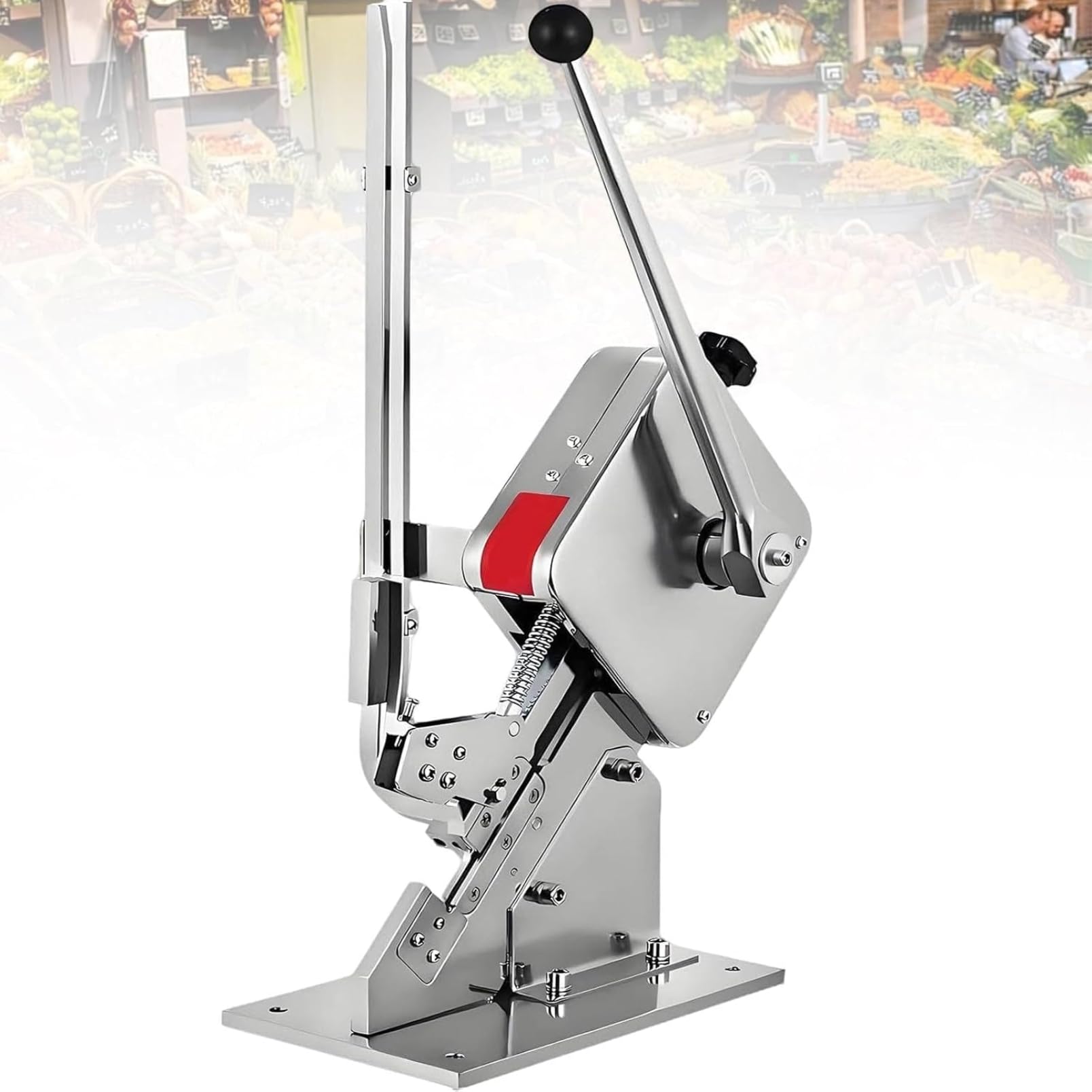 ASerZenith Manual U-Shape Sausage Clipper Sealing Machine For Food Packaging, Commercial Sausage Maker Tying Tool For Supermarkets Cafe Shops,U502-12000