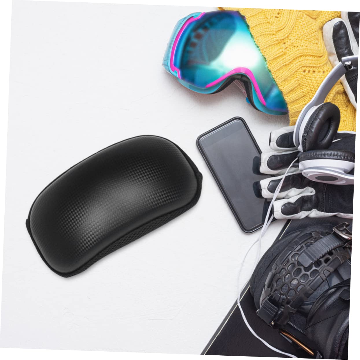 PACKOVE 3 Pz custodia per occhiali da sci custodia per occhiali invernali custodia per occhiali da neve contenitori custodia per gli occhiali custodie per occhiali da neve inverno valigia