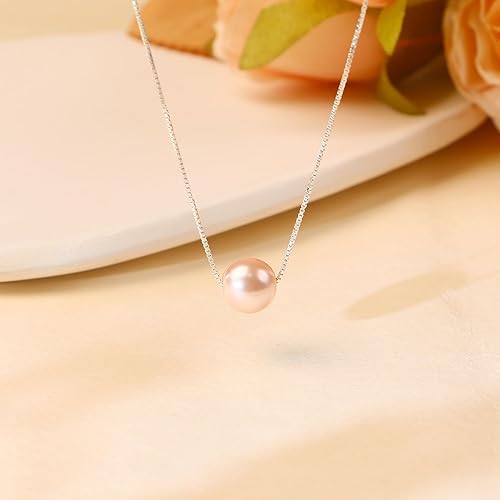Miniatura 30 de Sereney Regalos de cumpleaños para niñas y mujeres, collar de perlas de plata esterlina como regalo de cumpleaños de 7, 9, 10, 11, 13, 15, 16, 18