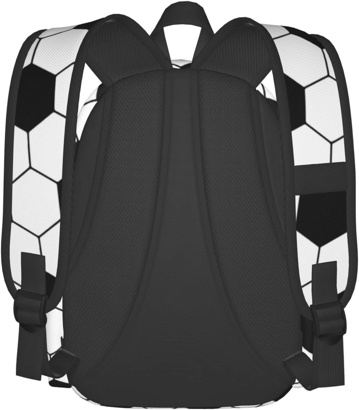 MISOLAXI Soccer Pattern Backpack Casual Daypacks, College Bag Laptop Backpacks, Backpacks for Boys Girls Children and Adult, with Adjustable Padded Straps