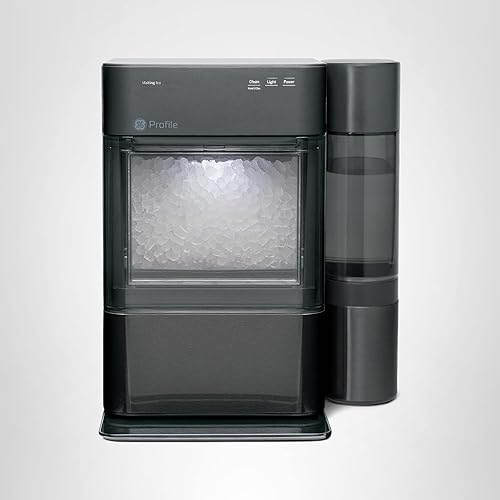 Vista 14 de Profile Opal 2.0 XL con tanque de 1 galón, máquina de hielo masticable crujiente para encimera, cuchara incluida, 38 libras en 24 horas, máquina
