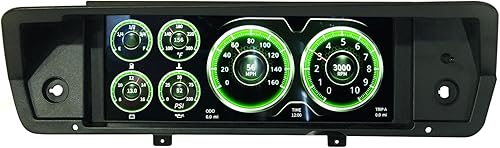 Miniatura 2 de AUTO METER 7009 Invision '72-'76 A-Body, tablero digital, negro