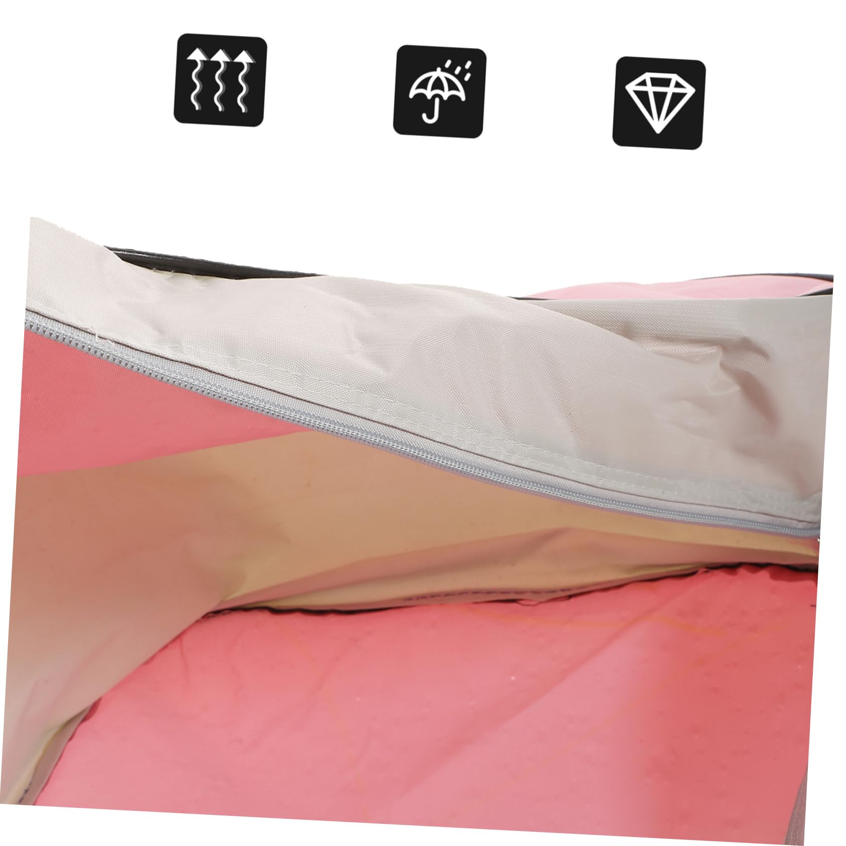 Toyvian Tracolla per Pattinaggio Alta Capacità Design per Ghiaccio e Inline Colore Rosa Facile e Utilizzare