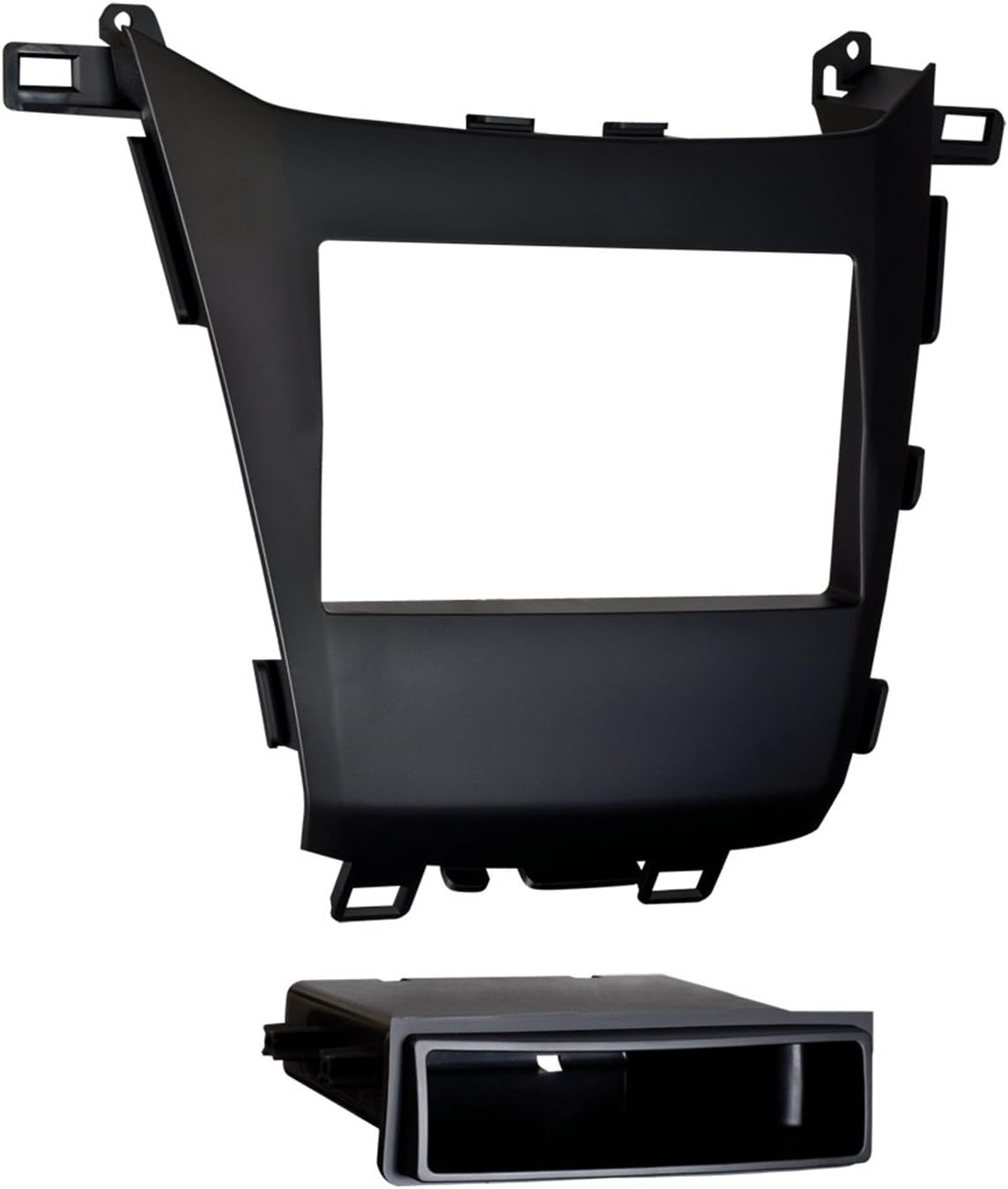 Metra 99-7880B Single/Double DIN Dash Installation Kit components