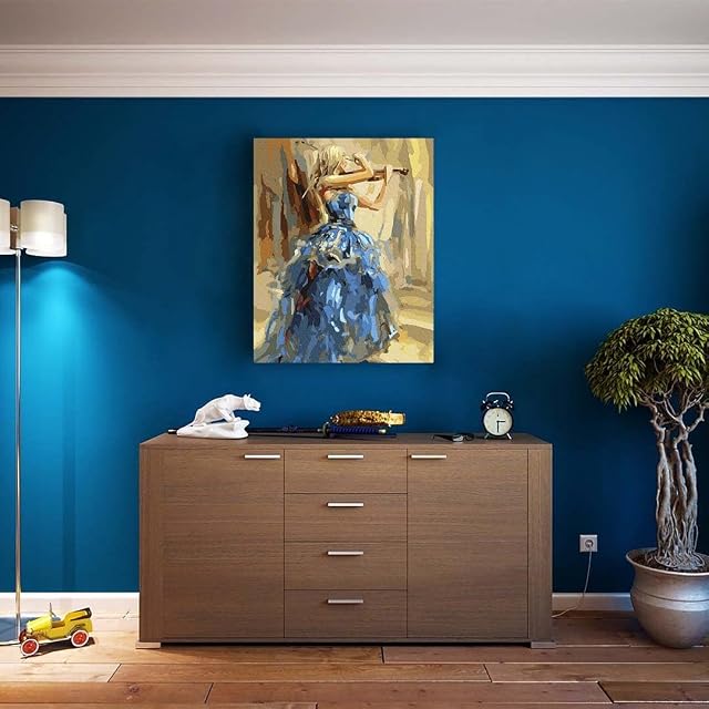 Foto 4 de 8 de Artnapi Pintura por números Adultos con marco