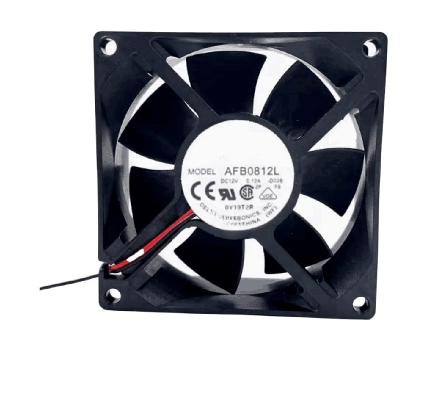 AFB0812L 8cm 8025 12V 0.12A Quiet CPU Power Supply of PC Case Fan