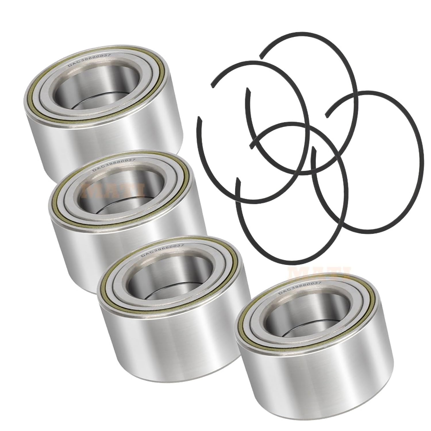 MATI Fit for Can Am Maverick X3 Front&Rear Wheel Bearing Kit 2017-2023 Heavy Duty 293350151 293350129 293350109
