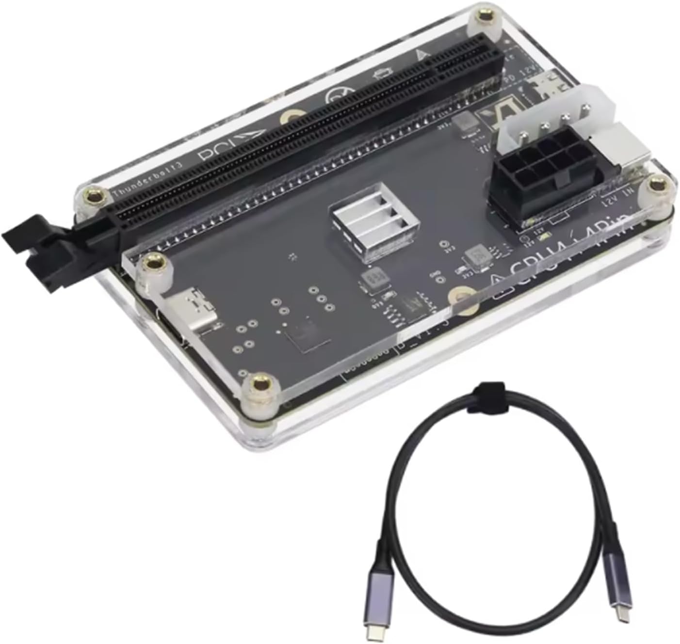 HA 36拡張ドックホットスワップ外部GPUアダプターには、即座にセットアップ用の高速USBケーブルが含まれていますJHL6340チ