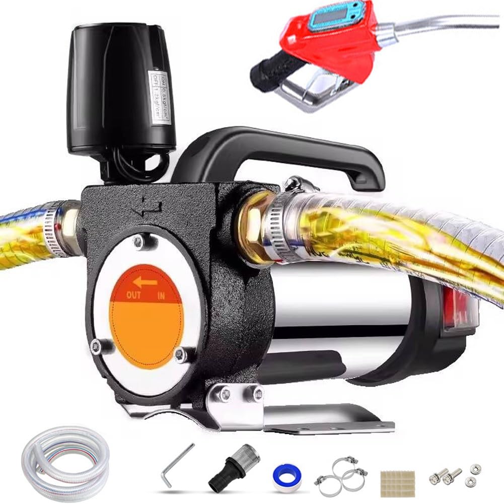 Pompe d'extraction de carburant 990W pour vider vos barils facilement