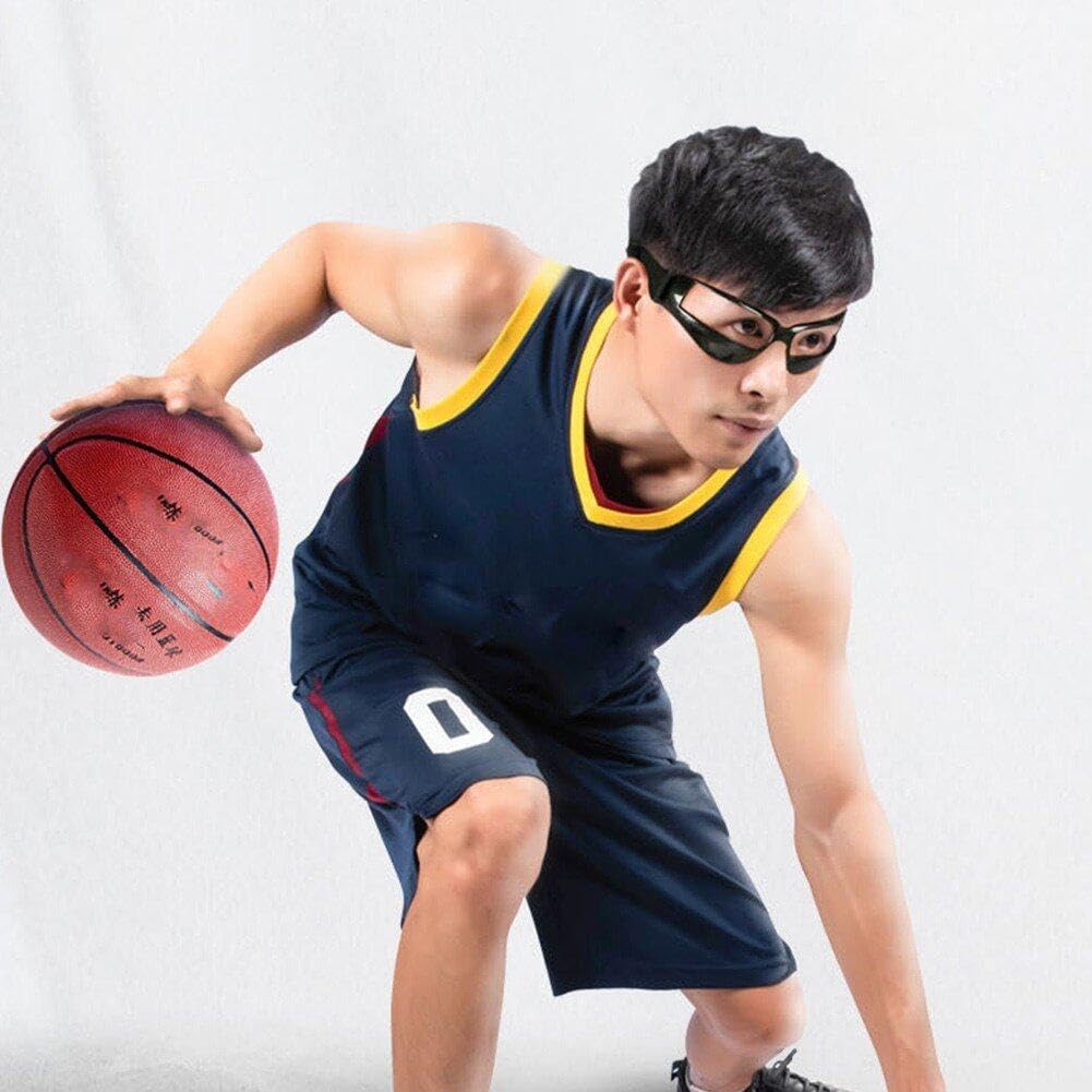 Gafas De Goteo De Baloncesto, 12 Pcs Sport Dribble Specs Goggles Ajustable Strap De Gafas De Seguridad Suministros De Entrenamiento De Gafas De Seguridad