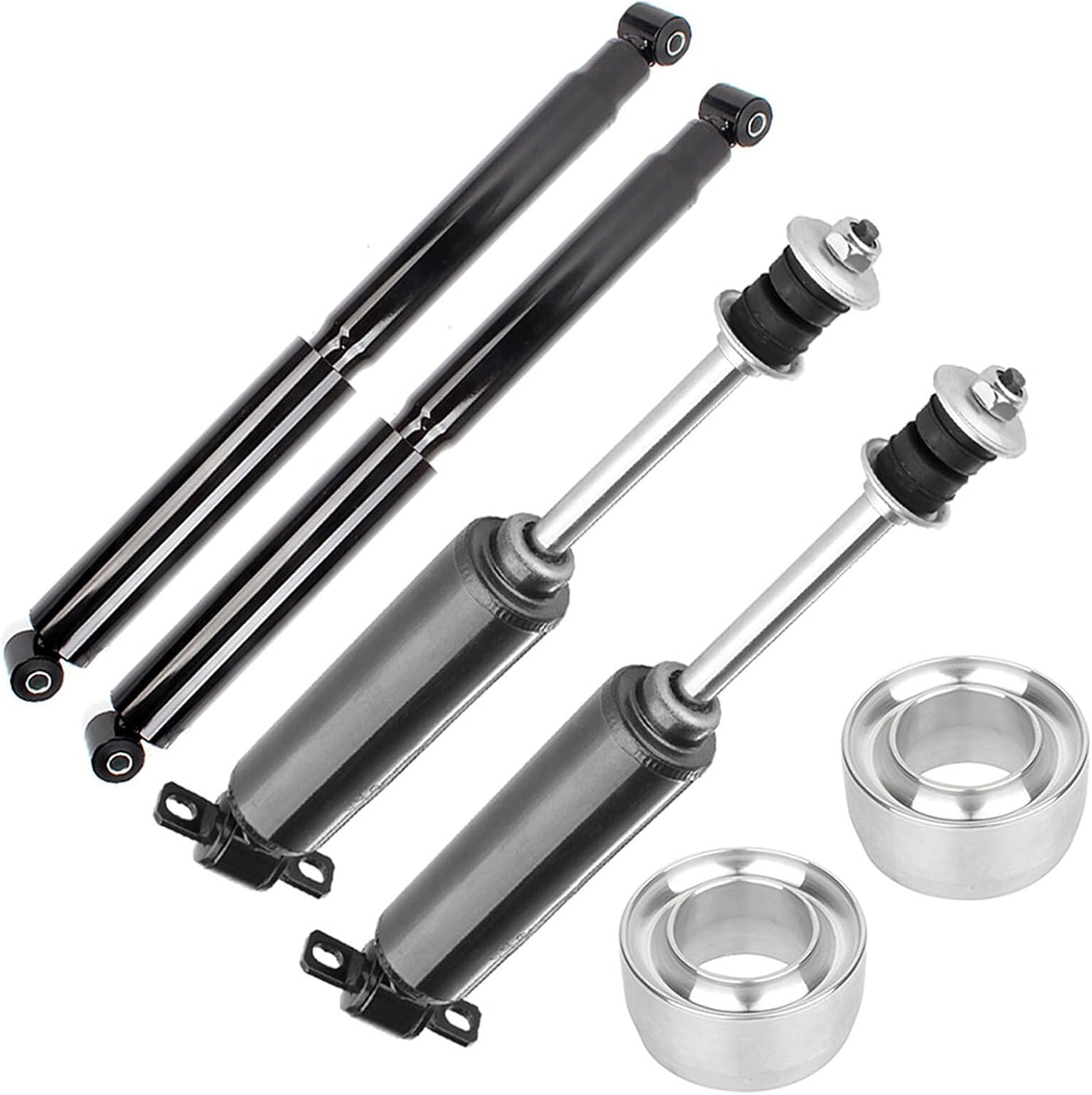 SCITOO 2.5" Front Leveling lift kits Struts Shocks Absorber Compatible for Dodge Dakota 1997-2004