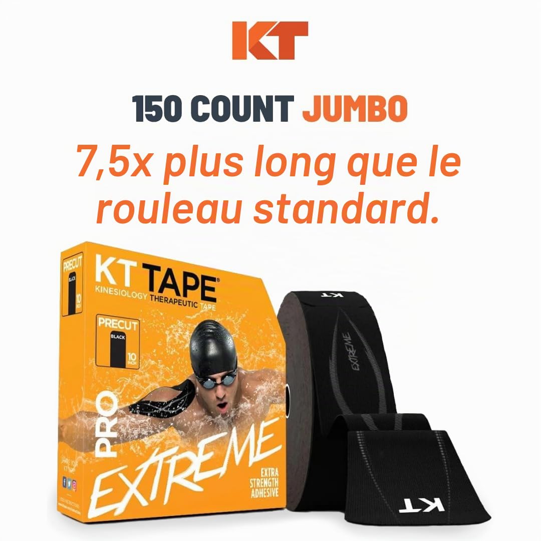 Pro Extreme, Bandes prédécoupées de 25,4 cm (150 chacune), Brun Titane