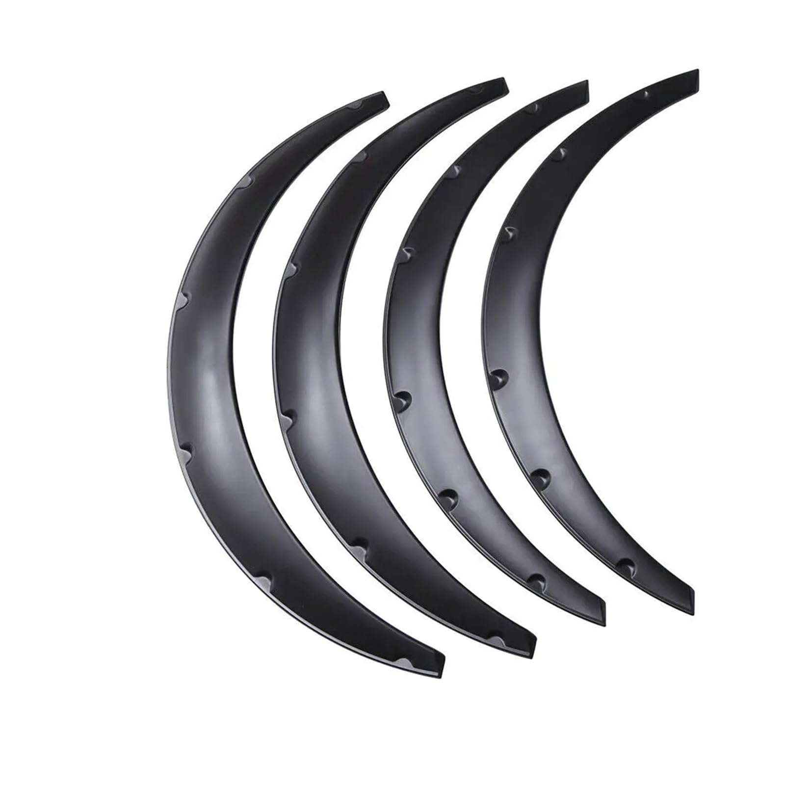 Compatible For Honda Civic 4pcs 3.5" Car SUV Off-road Car SUV Off-road Fender Flare Wheel Arch Protector Wheel Eyebrow Fender Mudguards