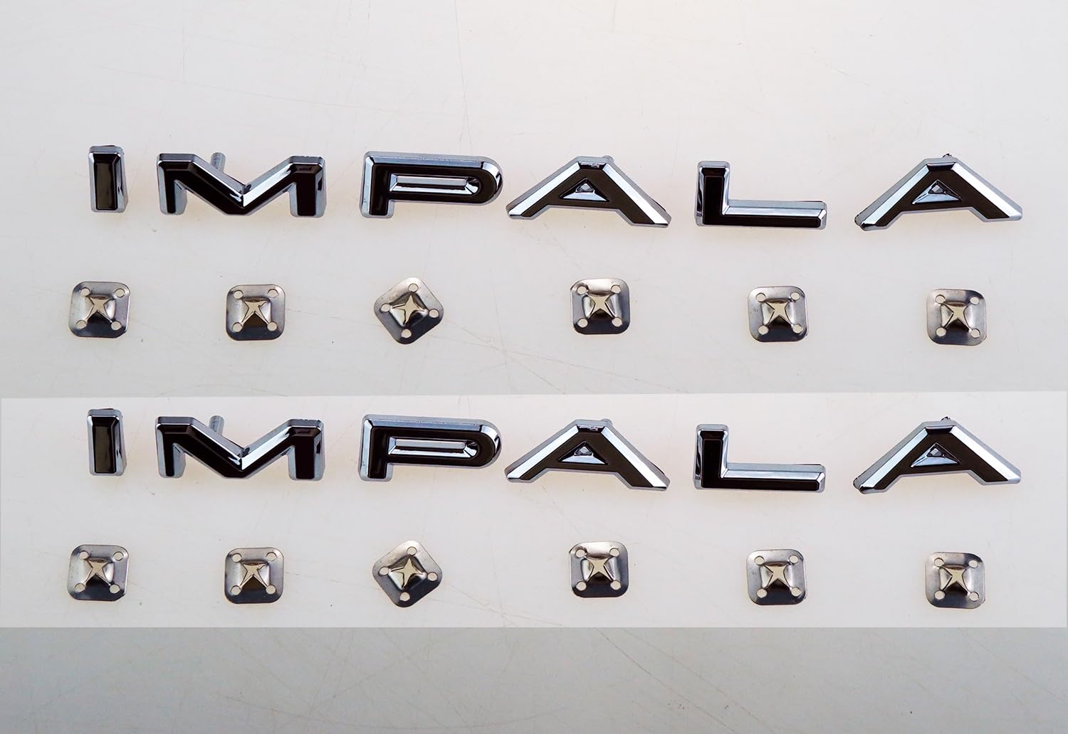 Amazon | 1964 64 Impala クォーターパネルエンブレム 3Dバッジ文字 