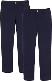 Boys' 2-Pack Straight Fit Performance Fabric Pants