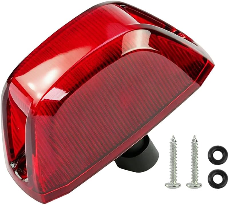 Luz sinalizadora vermelha de teto traseiro CNPAPC para Dodge Ram ProMaster 1500, 2500 e 3500 – 1 unidade