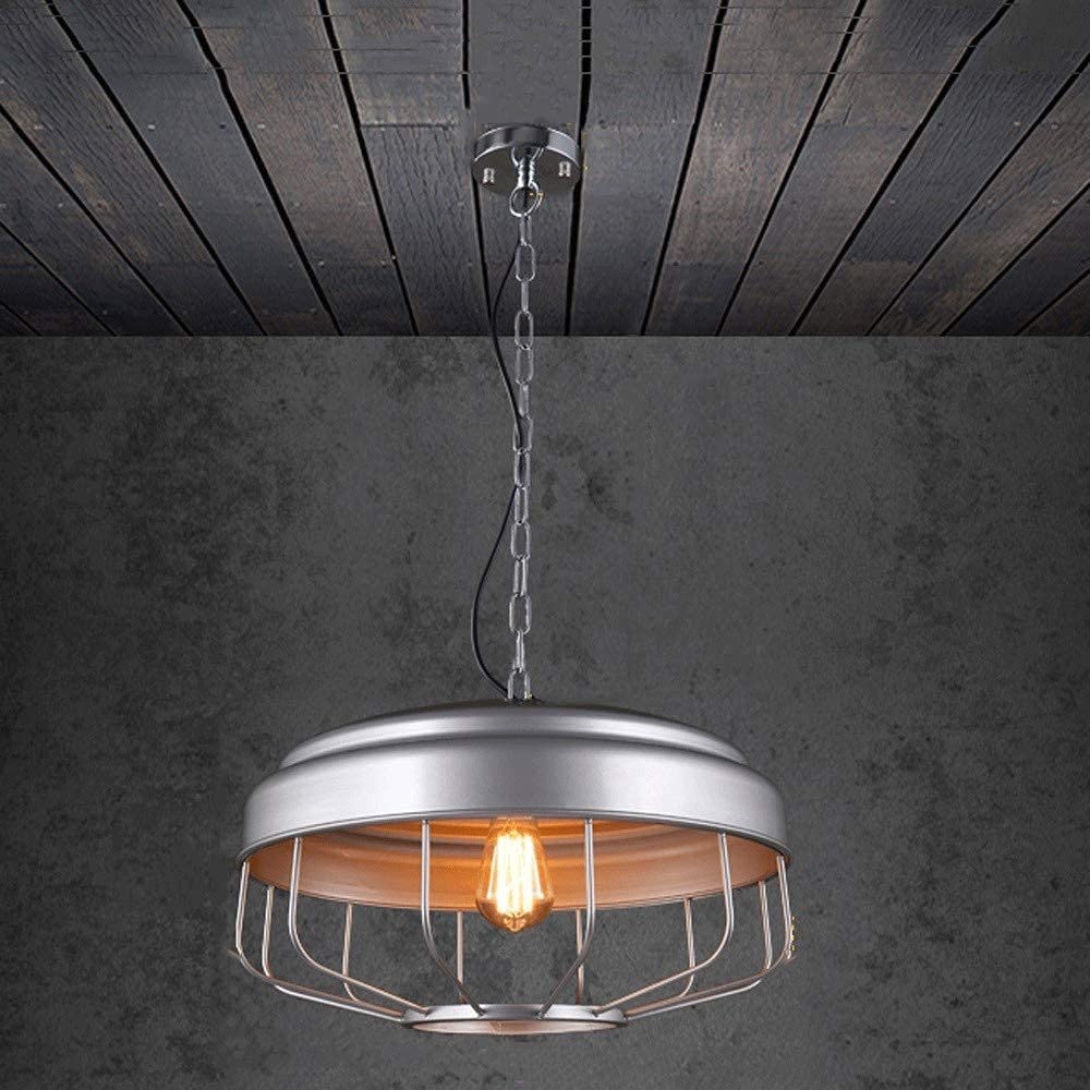 Lámpara de techo retro industrial de hierro para iluminar tu restaurante o pasillo