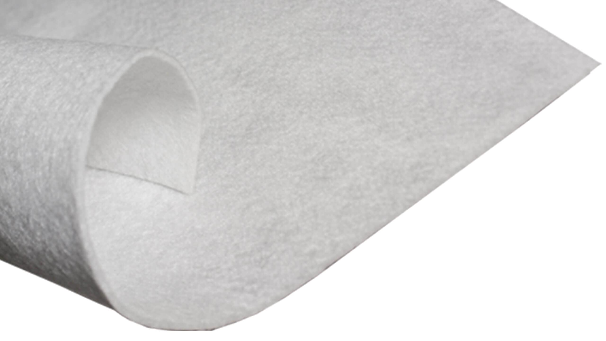 Spudulica Fleece Weed Barrier Geotextile Landscape Membrane Drainage Fabric -Mixed Sizes (2.25x5) Pre Cut to Size