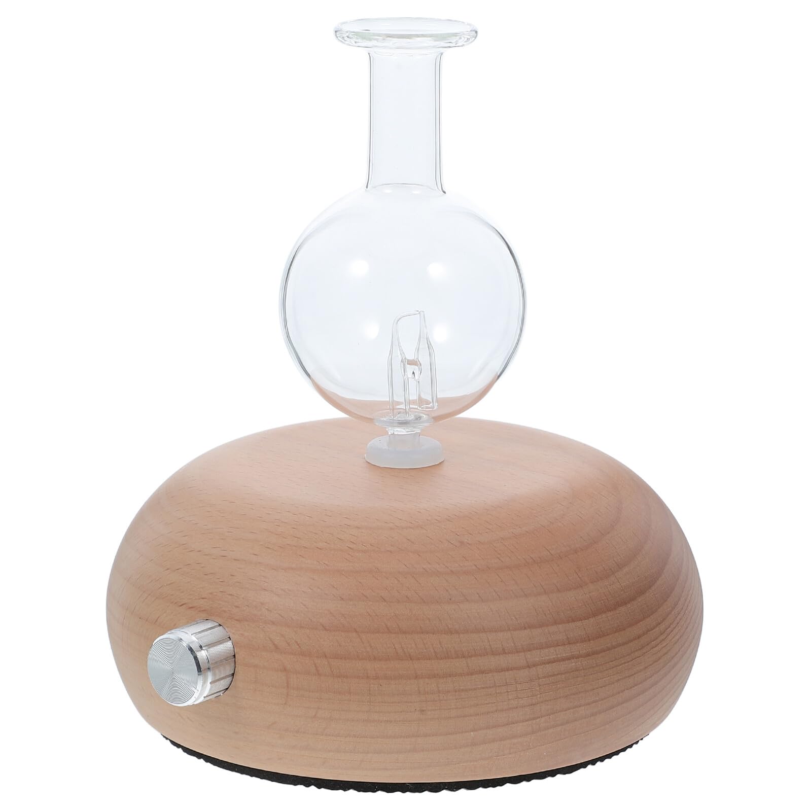 Difusor de Aceites Esenciales para Aromaterapia, Pequeño Difusor Atomizador de Madera Natural, sin Agua, Silencioso para Hogar, Oficina y Dormitorio, Máquina de Varios Estilos