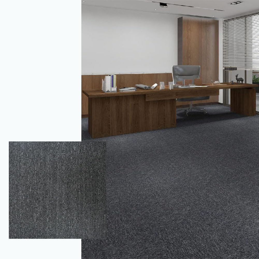 Amazon.co.jp: UXPRIN タイルカーペット 置くだけ 50×50cm 5mm 40枚