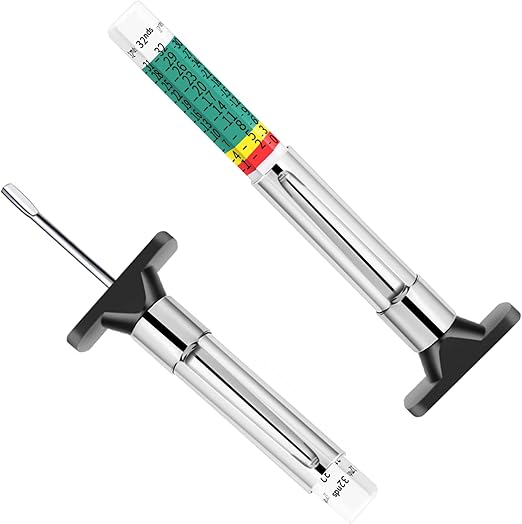 GODESON 88702 Smart Color Coded Tire Tread Depth Gauge Pack of 2, Gauge Sets Amazon Canada