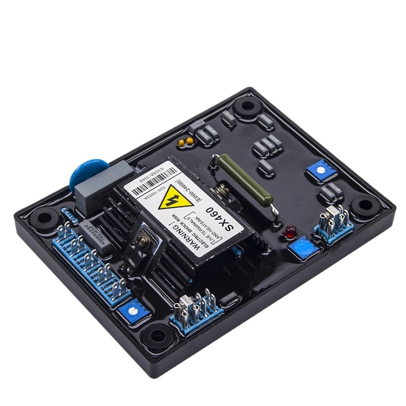 ZXAOMMBEA SX460 SX440 AS440 AVR Generator Automatic Voltage Regulator Stabilizer Excitation Control Module Brushless(Common SX460)
