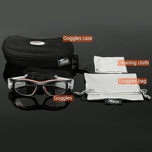 Miniatura 6 de PELLOR Gafas deportivas de seguridad para fútbol, baloncesto, motocicleta, deportes al aire libre