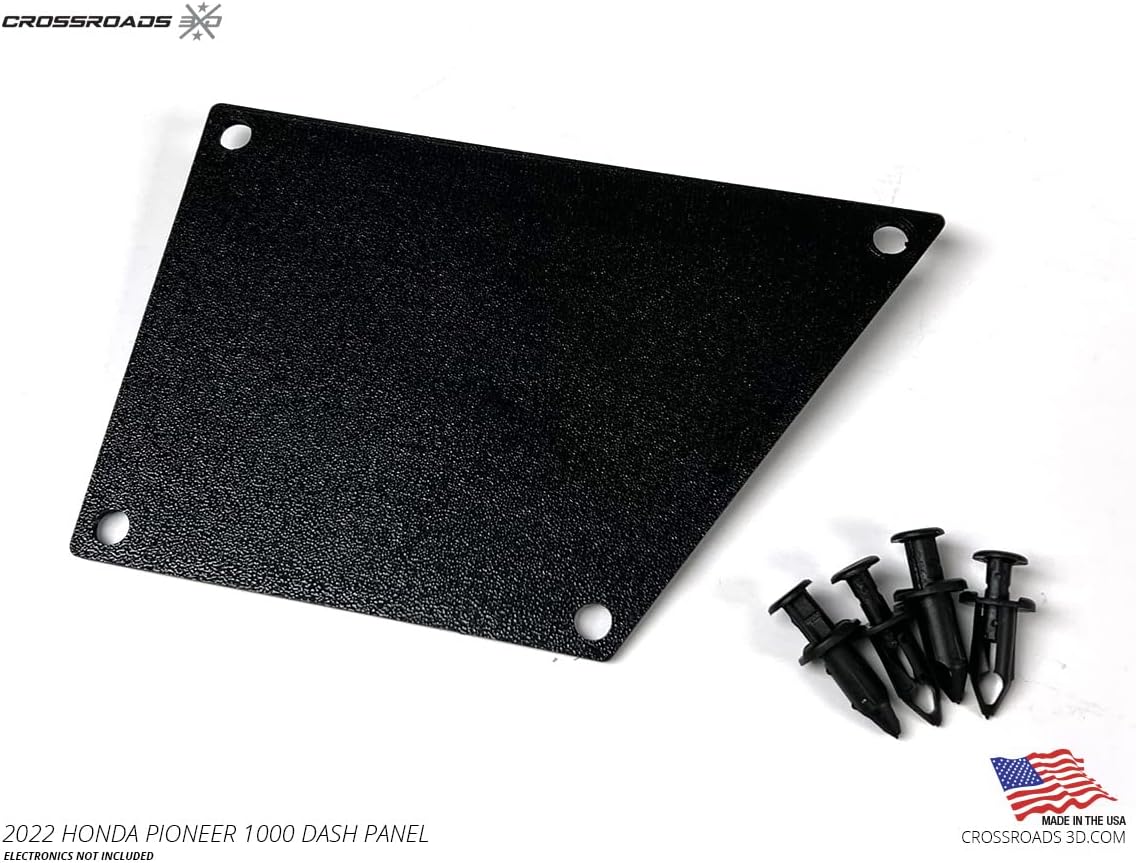 Crossroads 3D Rocker Switch Panel for Honda Pioneer 1000 (2022+) / Quick and Easy Installation/Factory Appearance