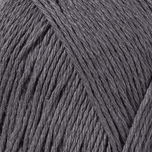 Utopia Crafts Re-Cotton Knitting Yarn 3X 100g (Storm Grey), 0.7g/m - Image 3