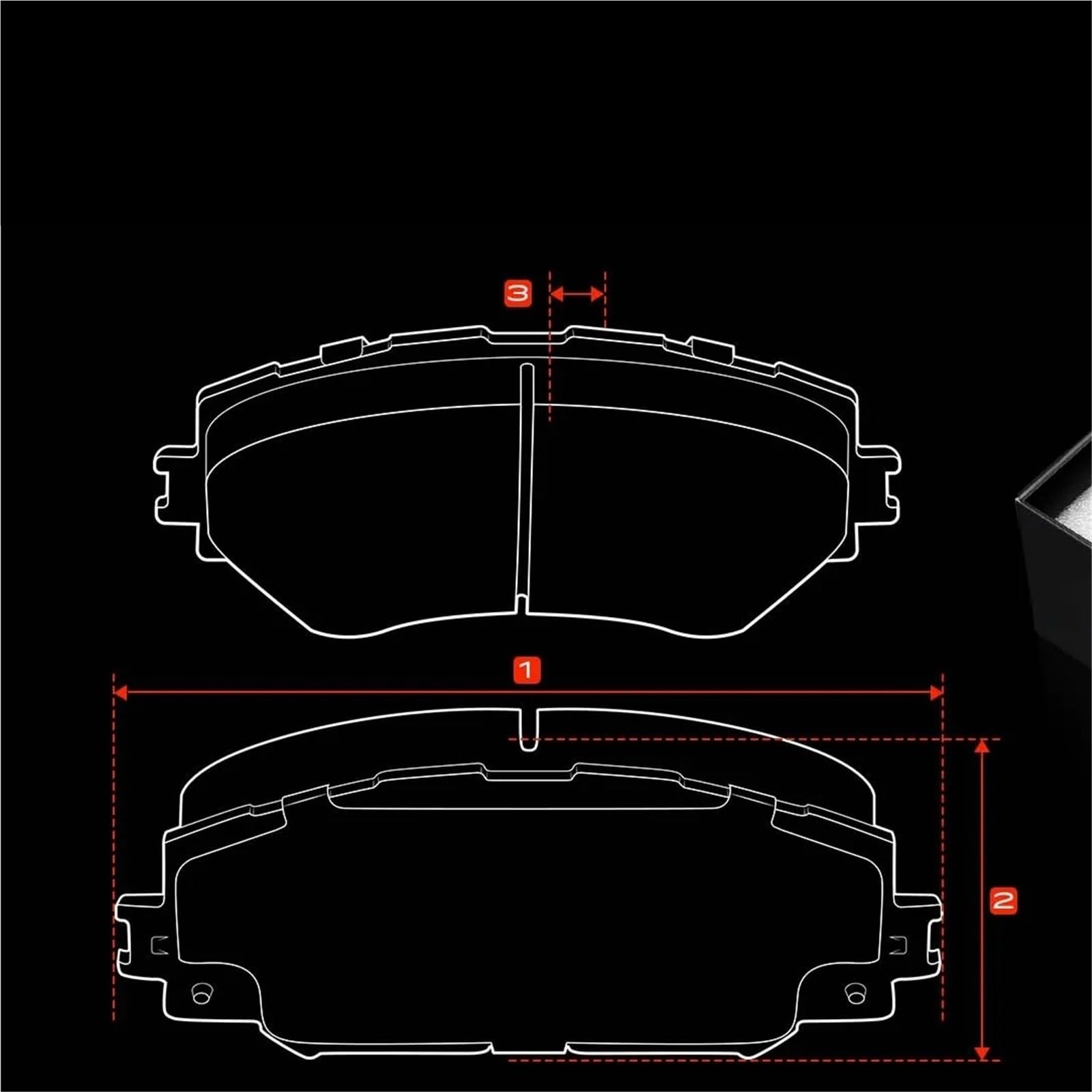 Pastillas Freno Para Peugeot 3008 SUV 308 II SW Repuestos para automóviles