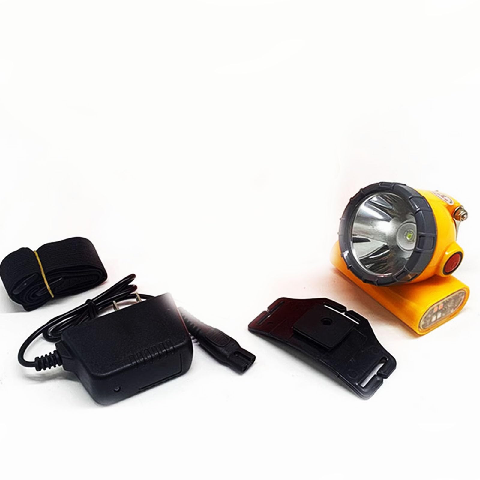Lámpara de minero Frontal de 35 W ultrabrillante,Lámpara de minero Frontal Recargable portátilAdecuada para acampadas y Paseos nocturnos
