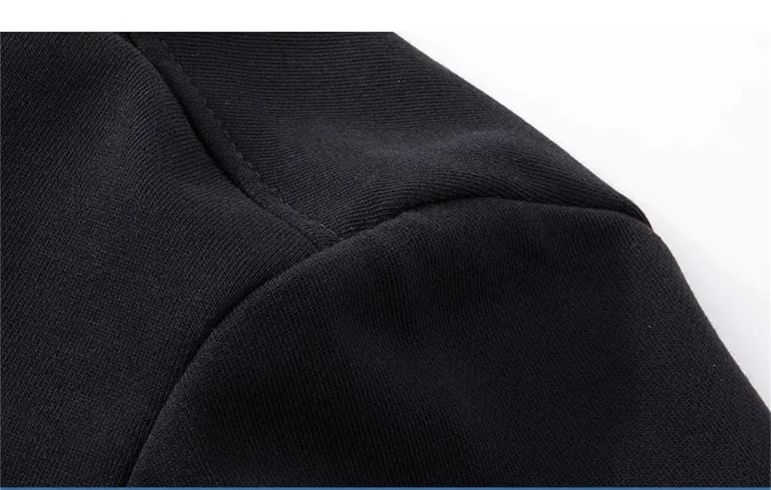 Felpe con cappuccio da uomo con ricamo drago, stile hip hop, streetwear, felpa con cappuccio in cotone felpato