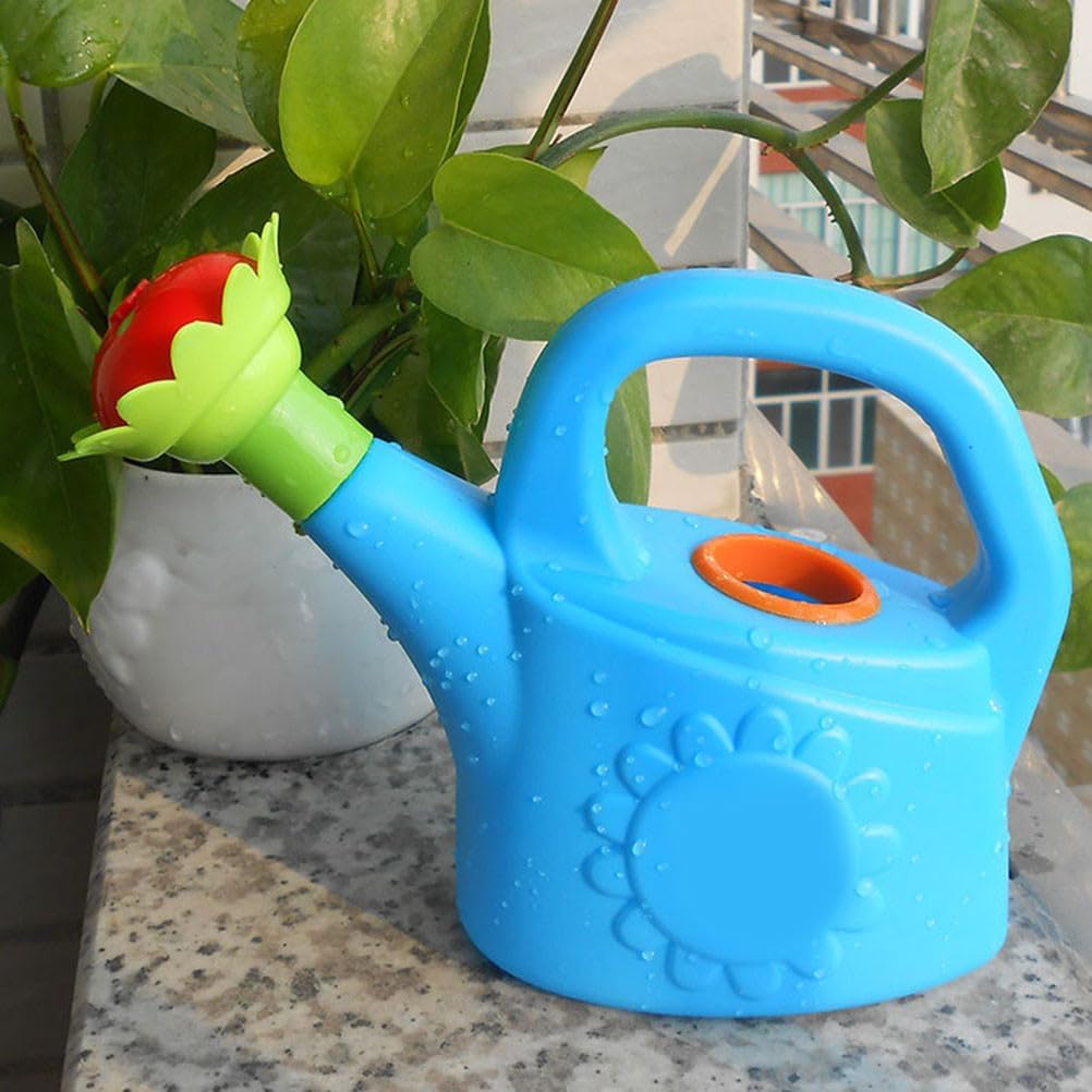 LIOOBO 3pcs Kids Watering Can for Gardening Bath, Chicken Toddler Watering Can for Indoor Outdoor Water Play, Plastic Small Water Can for Beach Sand Random Color image 4