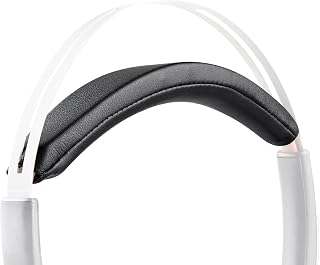 SOULWIT Headband Cover for Plantronics Voyager Focus UC/UC B825(Do Not Fit Voyager Focus UC2) Headphones, Replacement Headstrap Pad Repair Part - Black