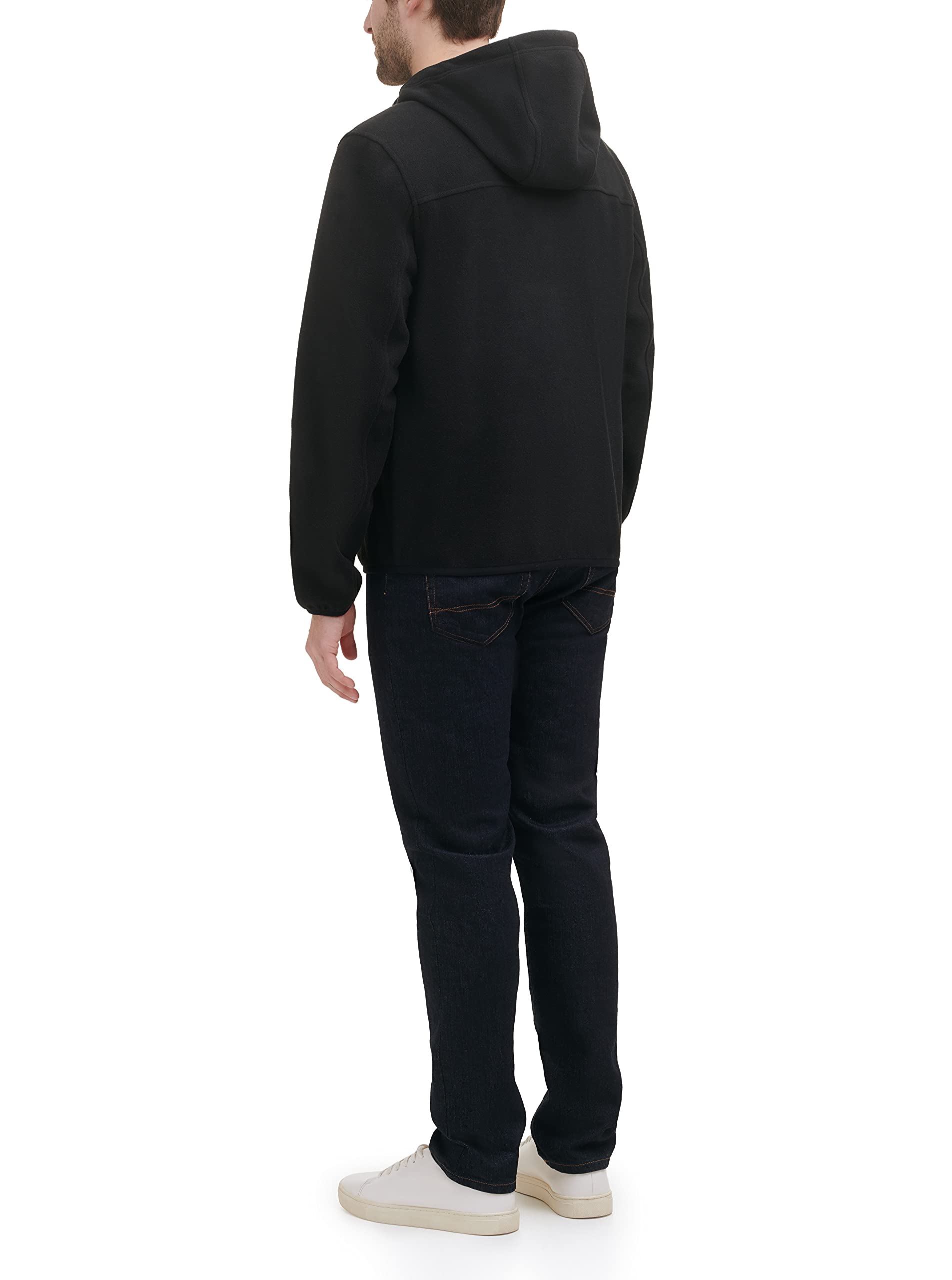 Tommy Hilfiger Mixed Media Veste Polaire À Capuche Veste Homme