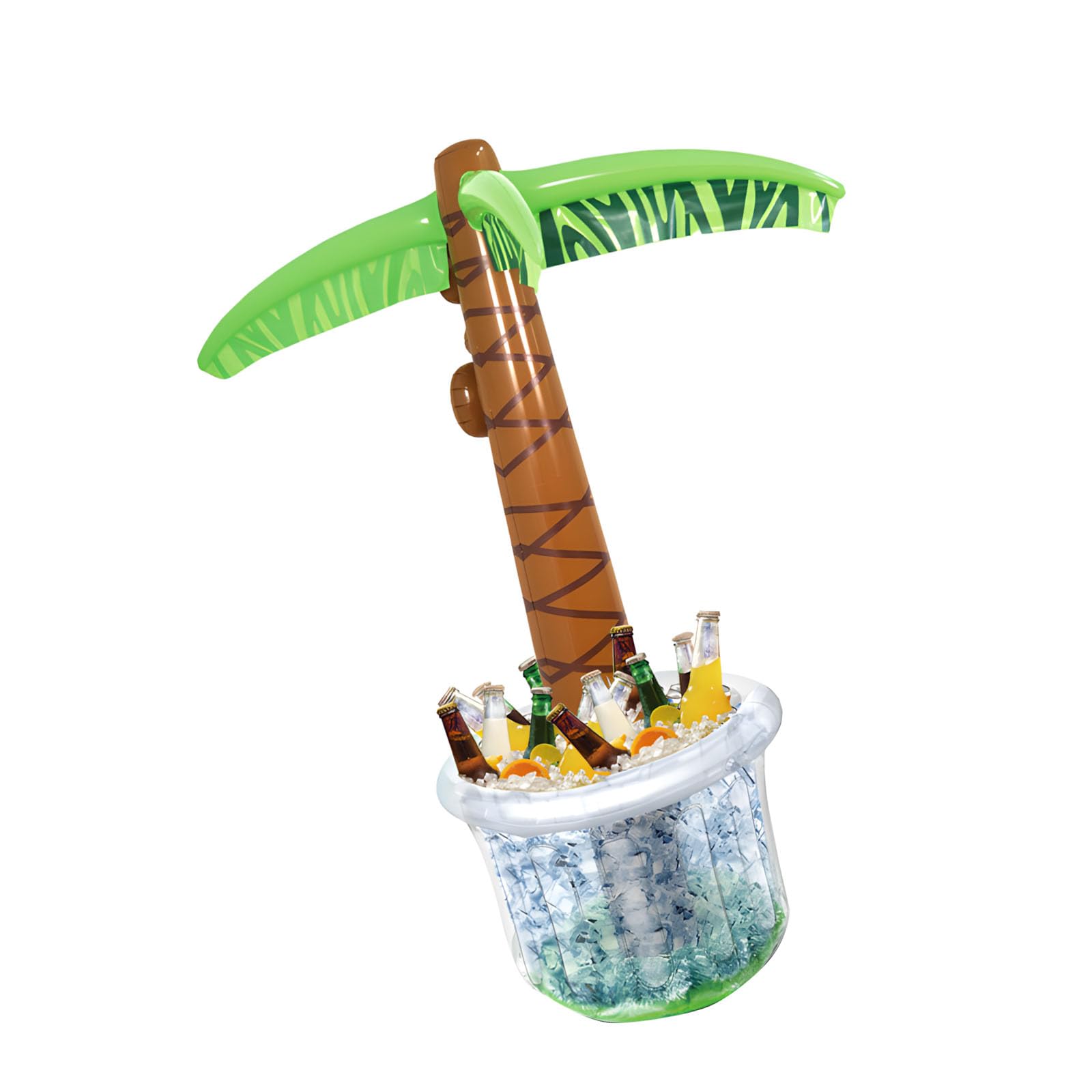 Spacious Inflatable PVC Materials in Coconut Tree Designs for Chilling Drinks At Beach and Pool Party Bucket
